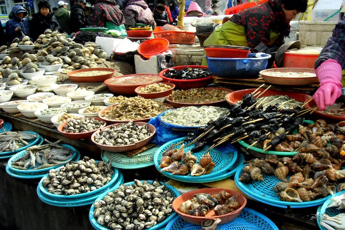 South Korea - Busan - Jagalchi Fish Market 2