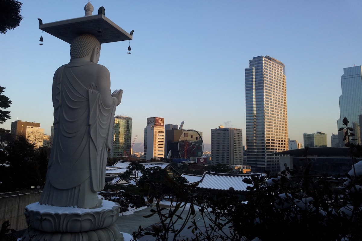 South Korea - Seoul - Bongeunsa Temple 2