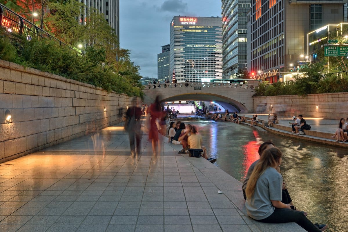 South Korea - Seoul - Cheonggyecheon 2