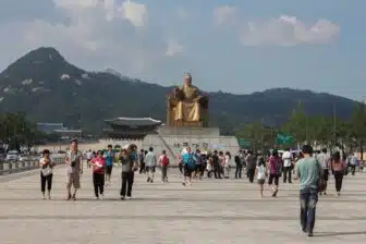 Esplanade de Gwanghwamun 광화문광장