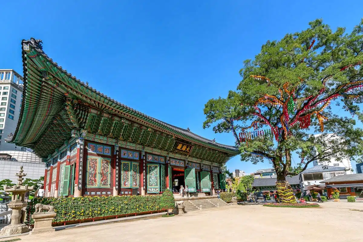 South Korea - Seoul - Jogyesa Temple 2